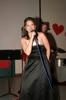 Boss Lady shows them how it's done at the Swing Dance.